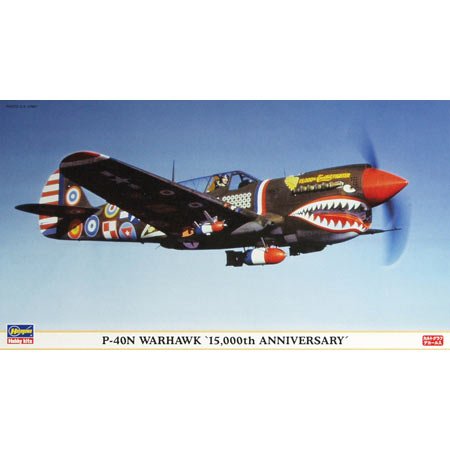Amazon | ハセガワ 1/48 P-40N ウォーホーク 15,000機記念塗装 09740